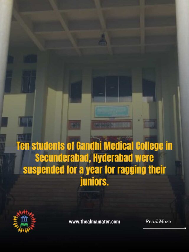 10 MBBS students suspended for ragging