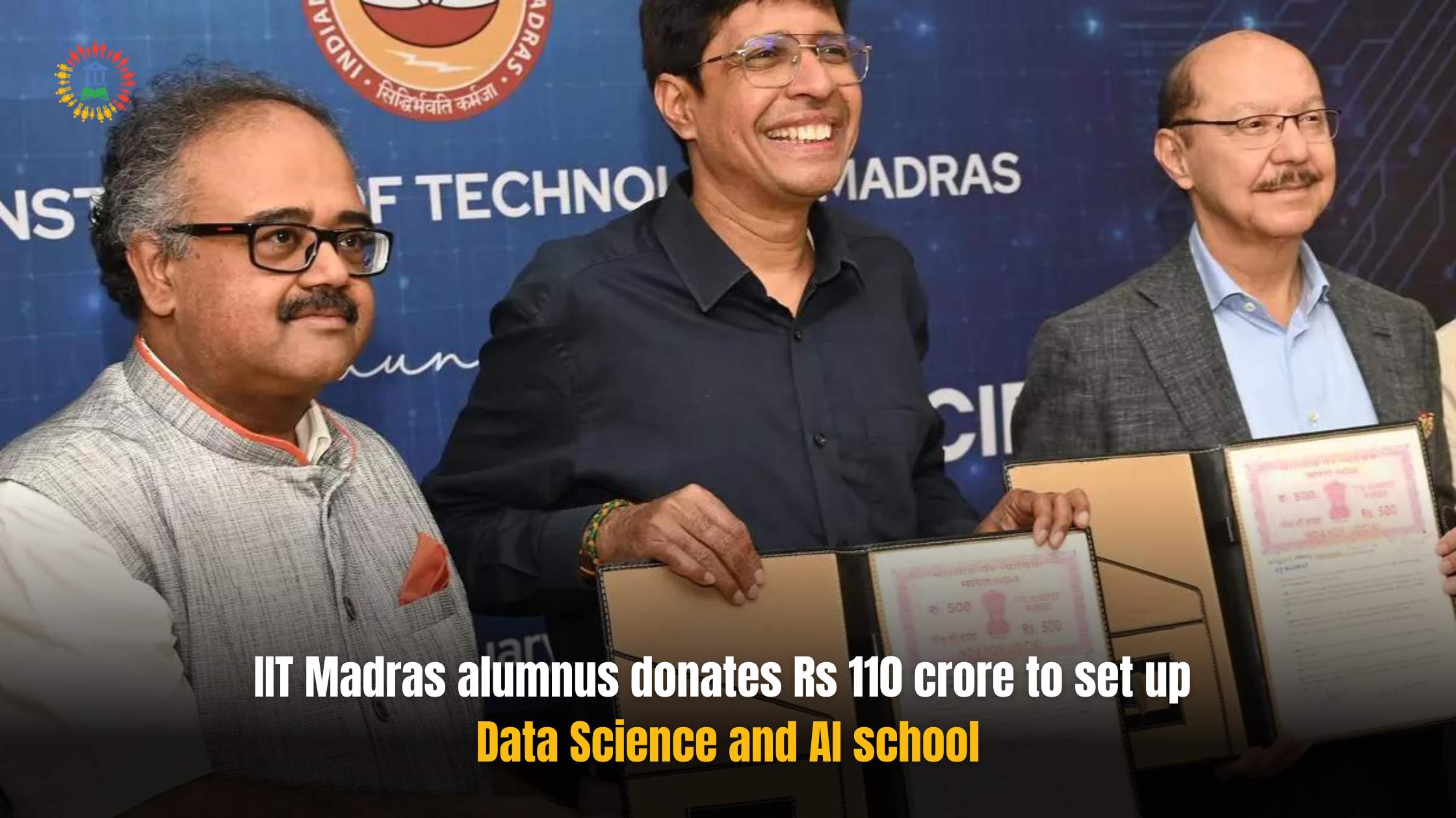 IIT Madras alumnus donates Rs 110 crore to set up Data Science and AI school