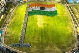 The Flag Foundation of India and O.P. Jindal Global University have established a new Guinness World Record for the Largest Human Waving National Flag.